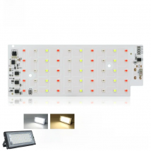 2pcs/lot 50W RGB LED Chip for Flood Light SMD 2835 Outdoor Floodlight Spotlight Lighting Beads AC 220V For LED Street Lamp