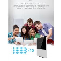 4G Mobile Hotspot WiFi Router LTE Wireless Portable MiFis with SIM Card Slot and 1.44" LCD