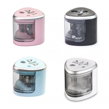 TENWIN 8004 Double Holes Electric Pencil Sharpener Home School Office Desktop Pencil Sharpener Students Supplies Stationery