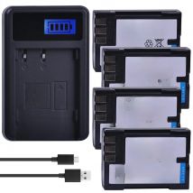 BLM-1 PS-BLM1 BLM1 PSBLM1 Battery+LCD Charger for Olympus C5060WZ C-7070 C-8080 E300 E330 E500 E510 E520  E-30