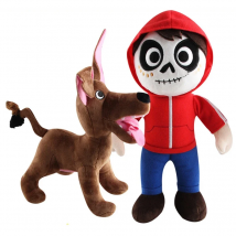 Movie COCO Pixar Plush Toys 30cm Miguel Hector Dante Dog Death Pepita Stuffed Plush Toys Soft Toy