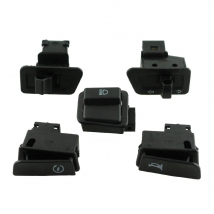 GY6 50cc 125cc 150cc Moped Scooter Head Light Horn Dimmer Turn Starter Single Switch Button 5 Piece/Set