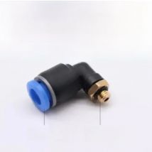 1Pcs of PL6-M5 , M5 Male Thread to 6mm Elbow Pneumatic Connector pneumatic fittings