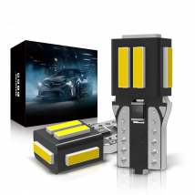 2x 194 168 T10 LED W5W Canbus License Plate Bulb 7020 Car Sidemarker Parking Width Interior Dome Light Reading Lamp