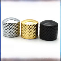2pcs Metal Electric Guitar Tone Volume Speed Control Knob Guitar Potentiometer Knobs Black Gold Silver Music Instrument