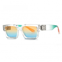 SHAUNA Retro Square Sunglasses UV400