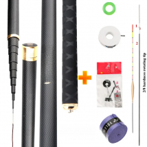 Super Light Hard Carbon Fiber Hand Fishing Pole Telescopic Fishing Rod 2.7M/3.6M/3.9M/4.5M/5.4M/6.3M/7.2M/8M/9M/10M Stream Rod
