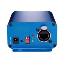 Artnet to DMX Controller, DMX Ethernet Lighting Controller, Professional Artnet DMX Interface , 3 Pin Output, Aluminum Housing
