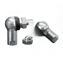 2Pcs DIN71802 CS8 CS10 CS13 CS16 M5 M6 M8 M10 Angle Ball Joint Rod End Bearing With Rubber Seals