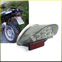 Motorbike Taillight LED Tail Brake Light Rear Lamp for BMW R1200GS F800 F650 GS R S ST Clear Lens License Plate Light E-mark