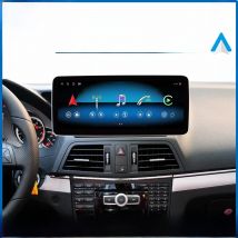 W207 A207 C207 Android 14 Qualcomm For Mercedes Benz Class E300 E260 E220 Car Radio GPS Navigation CarPlay Multimedia Player