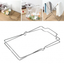 Stainless Steel Garbage Bag Shelf Home Kitchen Countertop Folding Trash Bag Holder Dishcloth Towel Rack Support Stand