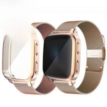 Metal strap Case Protector For Garmin Venu Sq 2 Music Smart Watch Accessories For Garmin Venu Sq music Bracelet Protection Cover