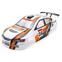 1/10 RC On-Road Drift Cars PVC Car body Shell tail wing/spoiler/Led lights/Accessorie For 94123 94122 D4 D5 TT02 wheelbase 260mm