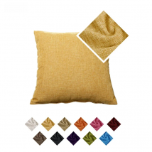 MACT Faux Linen Throw Pillow Cover Home Decorative Pillowcase for Sofa Cafe Modern Solid Color Cushion Cover Square Pillow Case