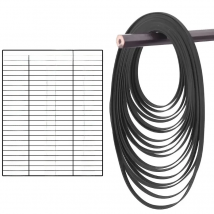 Replaced Turntable Belt Rubber Flat Drive Belt for Record Player Walkman DVD CD-ROM Repeater 4mm Wide