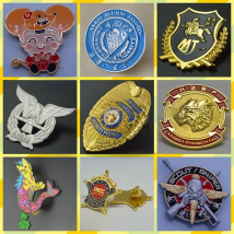 Customize metal badge, LOGO lapel pin, Custom make enamel brooche collar pins, Personalized badge pin, Custom pins, Metal LOGO