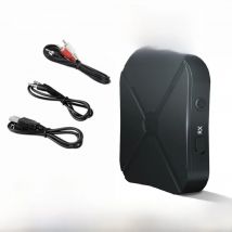 PzzPss Bluetooth 5.0 4.2 Receiver and Transmitter Audio Music Stereo Wireless Adapter RCA 3.5MM AUX Jack For Speaker TV Car PC