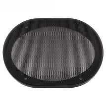 5"x7" Speaker Grill Covers Steel Mesh Loudspeaker Car Audio Dust Proof Cover Decorative Circle 1PC