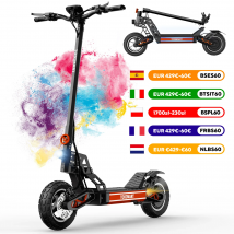 Scooter eléctrico adulto S9, rango 50-80KM, motor 1000W, 48V 20.8Ah, TODIMART