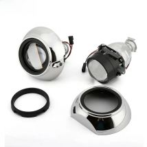 RONAN 2.5inch Bi-Xenon HID Projector Ver8.1 Lenses Headlight Iris Smax GTI Shrouds Retrofit H1 H4 H7 Headlamp Car Styling
