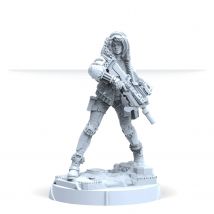 model kit resin kit Infinity NA2 Oktavia Grímsdóttir Unassembled Sculpture for Hobbyists