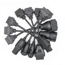 Truck Cables 8 In 1 for TCS Cdp Pro Plus OBD2 Scan Tool OBDII Connect Extension Cable Convenient To Use Truck OBD2 Cable