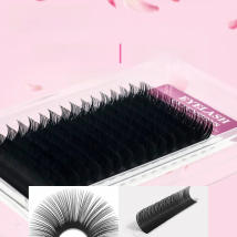 GAHAMACA Individual Russian Volume Eyelashes C CC D Natural False Eyelashes Mink Classic Eyelash Lash Extension Cilia