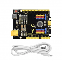 Keyestudio 328 PLUSUNO Control Board ATMEGA328PB Microcontroller + Type-C  Cable Compatible with Arduino UNO R3 Board
