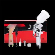 AEROPRO Professional HVLP Paint Spray Gun 0.8/1.0mm Mini Airbrush For Car Automotive Paint Gun Pneumatic Sprayer