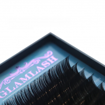 GLAMLASH Mix 7~15 mm 16 lines JBCDLLU Curl natural eyelash extension mink individual false eye lashes extension maquiagem cilios