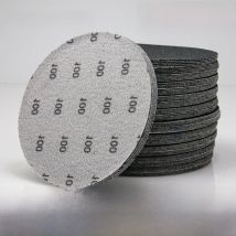 Sanding Discs 125mm 5-Inch Silicon Carbide Waterproof Wet and Dry Sanding Papers Hook and Loop 100-Piece Grit 60~10000