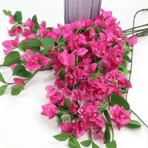 10pcs Silk Bougainvillea Glabra Artificial Climbing bougainvillea spectabilis 30.71" six colors for Wedding Centerpieces