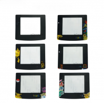 1pcs New Plastic Glass Lens for GBC Screen Glass Lens for Gameboy Color Lens Protector W/ Adhensive For GBC Plastic lens Nintend