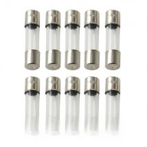 10Pcs/100Pcs 5*20mm 6*30mm Fast Blow Glass Tube Fuses 5x20 6x30 250V 0.1 0.5 1 2 3 3.15 4 5 6 7 8 10 12 15 20 25 30A AMP Fuse