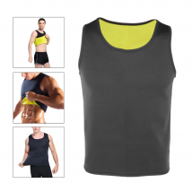 Mens Sauna Vest Shapewear Waist Trainer Hot Sauna Suits Sweat Tank Tops Body Shaper Slimming Underwear Compression Workout Shirt