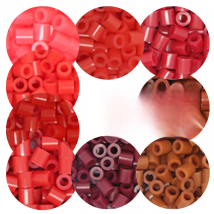 Red Color 5mm 1000PCS Pixel Art Puzzle Hama Beads for Kids Iron Fuse Beads Diy Puzzles High Quality Gift Children toy