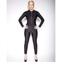 Speerise Adult  Spandex Unitard Bodysuit Full Body Long Sleeve Women Dancewear One Piece Turtleneck Dance Zentai for Women