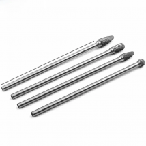 150mm Extra Long Shank 6x10m Single Double Tungsten Carbide Burr Die Grinder Abrasive Tool Rotary Cutter Wood Steel Metalworking