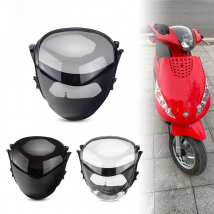 Motorcycle Headlight Glass Front Lamp Lens For Zip 50 98 4T Zip 100 Zip 125 2T 4T AC DT Base Pigmentato Zip50 LC Zip100 Zip125