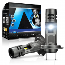 NOVSIGHT N58 H7 LED Headlight 1:1 Mini Size Headlamp 60W 12000LM 6500K Car Lamps Super Bright Plug and Play Car Headlight Bulbs