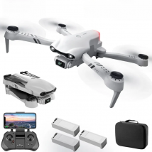 4DRC New 4K HD Dual Camera GPS Wide Angle FPV Real-time Transmission RC Distance 2km Professional Drone Quadcopter Dron Gift Toy