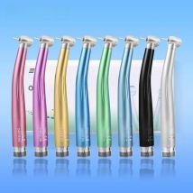 ELIJAH Dental Colorful 2/4Holes Dental High Speed Handpiece Air Turbine Standard Head Push Button Dentistry Tool Rotor Cartridge