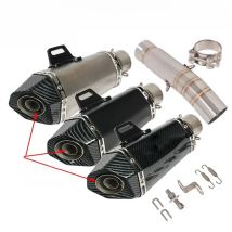 Slip On For Honda CBR500 CBR500F CB500X R 2013 - 2019 Years Motorcycle Exhaust System Escape Middle Link Pipe Muffler DB Killer