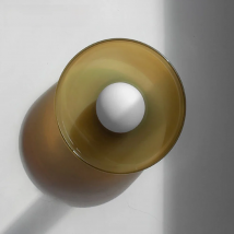 Modern Glass Wall Lamp E27 LED Sconce Bedroom Bedside Living Room Home Lighting Fixture Indoor Decoration Colorful Nordic Light