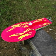 X750 Racing Boat 75cm Catamaran Kit Remote Control Speedboat Hand-assembled Ship Model