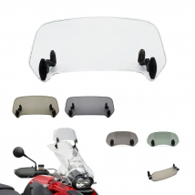 Motorcycle Windshield Extension Spoiler Windscreen Air Deflector For MOTO GUZZI MGX21 NORGE 1200/GT8V STELVIO V7 Classic Racer