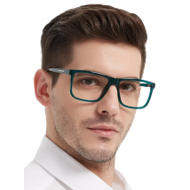 Square Frame Reading Glasses For Men Large Optical Eyeglasses Hyperopia Reading Glasses Eyewear Big Readers +1 +1.5 +2 +2.5 +3