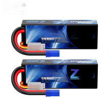 Zeee Lipo 3S 8000mAh Battery 11.1V 100C Hardcase with EC5 Plug for RC Cars Buggy Truggy FPV Drone Racing Hobbies Model Parts