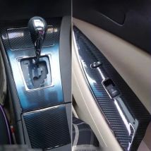 Suitable for ES240 Interior Stickers, Carbon Fiber Modified Film for Central Control Gear Shift for LEXUS ES350 2006-2012